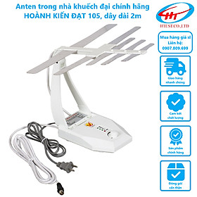 Mua anten bàn HOÀNH KIẾN ĐẠT 105 cho chung cư cao tầng hoặc nhà gần trạm phát sóng DVB T2, Hàng Chính Hãng. tại Dien Tu Hoang Thinh