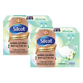 Mua Bộ 2 Hộp Silcot Bông Trang Điểm (bông tẩy trang) Nhật Bản Cao Cấp (66 Miếng/Hộp) tại Tiki Trading