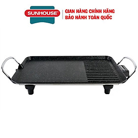 Mua Bếp nướng điện Sunhouse SHD4607, Công suất 1500W, Phủ chống dính Whitford (USA) phủ đá hoa cương, Hàng chính hãng - Bảo hành 12 tháng tại GIA...