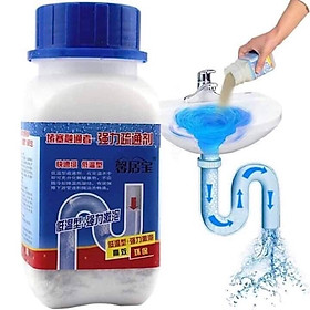Mua Bột thông cống và khủ mùi hôi bồn cầu, lavabo, chậu rửa bát, đường ống cực mạnh nắp xanh tại VI TÍNH NAM TRUNG HẢI