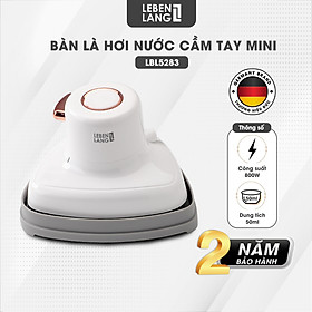 Mua Bàn là hơi nước cầm tay mini Lebenlang LBL5283, công suất 800W, nhỏ gọn tiện lợi, bảo hành 2 năm - hàng chính hãng - Trắng LBL5283W tại LEbenlang