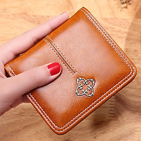 Mua Bóp Ví Nữ Cầm Tay Ngắn SVT-Vinu20 Phong Cách Châu Âu - Nâu tại SAO VIỆT STORE