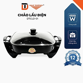Mua Chảo Lẩu Điện Vuông Đạt Tường - DTCLD01 - Hàng Chính Hãng tại GIA DỤNG VIỆT