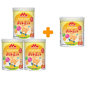 Mua Combo 3 lon Sữa Morinaga số 2 Chilmil 850g và 1 lon sữa Morinaga số 2 320gr dành cho bé từ 6-36 tháng tuổi tại Tiki Trading