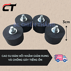 Mua Combo 4 Cao su chống rung cục nóng điều hòa, máy lạnh tại Điện lạnh Chiến Thắng