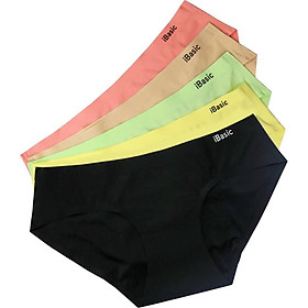 Mua Combo 5 Chiếc Quần Lót Nữ Không Đường May Thời Trang iBasic V188, Mềm Mịn, Thoáng Mát - Hàng Chính Hãng - Freesize tại AFAST VIỆT NAM