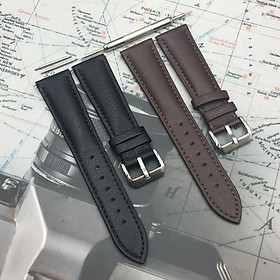 Mua Dây Đồng Hồ Da Bò Tặng Kèm Chốt và Dụng cụ - Đen - 20mm tại 60s Watch