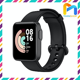 Mua Dây Xiaomi Mi Watch Lite - Chất silicone - Đen tại Timinshop