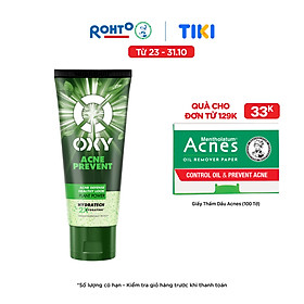 Mua Gel Rửa Mặt Oxy Acne Prevent 100g tại Tiki Trading