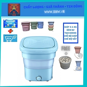 Mua Máy giặt mini công suất hỗ trợ tới 4kg đồ giặt.Diệt khuẩn UV và Ozone tại Cửa hàng Phương Phương