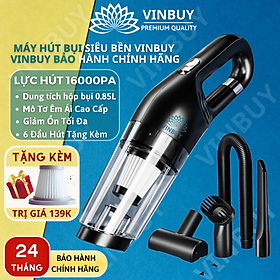 Mua Máy Hút Bụi Cầm Tay Không Dây VinBuy Lực Hút Mạnh Mẽ 16000PA Chức Năng Hút Bụi Khô Và Ướt - Máy Hút Bụi Ô Tô, Máy Hút Bụi Gia Đình - Hàng Chính...