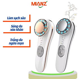 Mua Máy massage mặt MIANZ nâng cơ điện di tinh chất mát xa mặt, làm sạch, trẻ hóa chăm sóc da mặt tại MIANZ GROUP OFFICAL