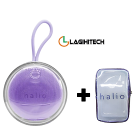 Mua Máy Rửa Mặt Halio Sensitive Facial Device Dành Cho Da Nhạy Cảm - Sóng Âm Sạch Sâu, Kèm Hộp Treo - Light Purple tại Lagihitech2