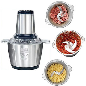 Mua Máy Xay Thịt 4 Lưỡi - Dung Tích 2 Lít - Công Suất 300W tại Hitech07