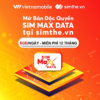 mua mi n phi 12 thang sim max data 4g vietnamobile 6gb ngay tr n goi 1 nam
