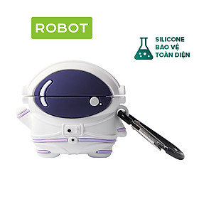 Mua Ốp Tai Nghe ROBOT Airbuds T50S Case Chất liệu Vỏ silicon Hình dáng dễ thương - HÀNG CHÍNH HÃNG - Nhà Du Hành tại Wook Store