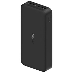 Mua Pin Sạc Dự Phòng Xiaomi Redmi 20000mAh PB200LZM Tích Hợp Cổng USB Type - C In Hỗ Trợ Sạc Nhanh 18W - Hàng Chính Hãng - Đen tại Tiki Trading