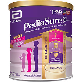 Mua Sữa bột Abbott Pediasure 850g cho trẻ từ 1 - 10 tuổi tại Tiki Trading