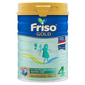 Mua Sữa Bột Friso Gold 4 850g (Dành Cho Trẻ Từ 2 - 6 Tuổi) tại Tiki Trading
