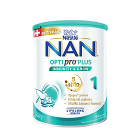 Mua Sữa bột Nestlé NAN OPTIPRO PLUS 1 800g/lon với 5HMO Sản Xuất Tại Thụy Sĩ (0 - 6 tháng) tại Tiki Trading