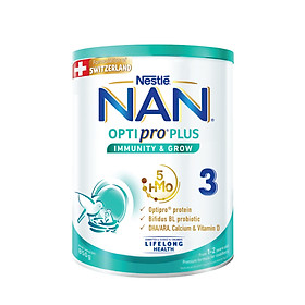 Mua Sữa bột Nestlé NAN OPTIPRO PLUS 3 850g/lon với 5HMO (1-2 tuổi) tại Tiki Trading