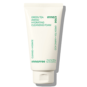 Mua Sữa rửa mặt dưỡng ẩm da innisfree Green Tea Amino Cleansing Foam 150g tại Tiki Trading