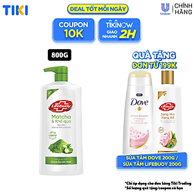 Mua Sữa Tắm Lifebuoy Detox Và Sạch Sâu Khỏi Bụi Mịn Pm2.5 Detox Bảo Vệ Khỏi Vi Khuẩn Gây Mụn Cơ Thể Matcha & Khổ Qua Chai 800G tại Tiki Trading