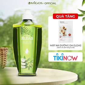 Mua Sữa tắm mụn lưng ELDAS, sữa tắm giảm viêm nang lông, tinh chất TRÀM TRÀ KHỔ QUA diệt khuẩn ngăn ngừa mụn cơ thể 550ml tại ELDAS Official Store