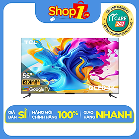 Mua [SẢN PHẨM MỚI 2023 - Hàng chính hãng] QLED TV 4K UHD - Tivi 55'' - TCL 55C645 - Tivi 55 inch - Tivi cao cấp tại Shop1 Store