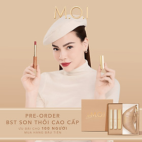 Mua SON THỎI CAO CẤP LOVE M.O.I PHIÊN BẢN GIỚI HẠN HỒ NGỌC HÀ (2023) - NO5. HỒNG CAM SỮA tại M.O.I Official - Make Over Image