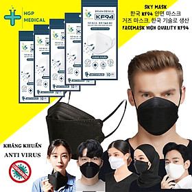 Mua THÙNG 300 cái Khẩu Trang KF94 4D SKY MASK Hàn Quốc - Chống Bụi Mịn Và Kháng Khuẩn (Chọn màu) - MIX ĐỦ MÀU tại THIẾT BỊ Y TẾ - HGP
