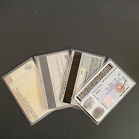 Mua Túi Đựng Thẻ Căn Cước Công Dân, Bao Bì Bọc Gói Bảo Quản Bằng Lái Xe Thẻ ATM Card visit Phụ Kiện Túi ví Nam Nữ tại linhkien1984