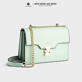 Mua Túi đeo chéo nữ khóa nhấn Yuumy seasand YN98 - Xanh ngọc tại LATA OFFICIAL