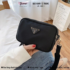 Mua Túi Đeo Chéo Nữ, Túi Xách Nữ Chống Nước Vải Dù Xịn 3 Ngăn Size 18 VD66 tại TIẾN PHÁT STORE