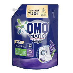 Mua Túi Nước giặt Omo Nước giặt cửa trước hương Lavender Khử mùi thư thái 3.6KG tại Tiki Trading