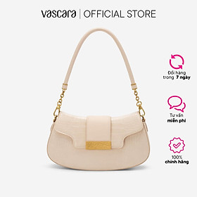 Mua Vascara Túi Đeo Vai Vân Cá Sấu - SAT 0316 - Kem - S tại VASCARA OFFICIAL STORE