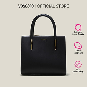 Mua Vascara Túi Xách Công Sở Quai Đính Metallic - TOT 0117 - Đen - S tại VASCARA OFFICIAL STORE