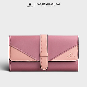 Mua Ví dài cầm tay nữ phong cách dễ thương trẻ trung YUUMY YV35 - Màu Hồng Ruốc tại YUUMY OFFICIAL