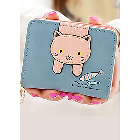 Mua Ví nữ cầm tay - Xanh tại Luckky Shop