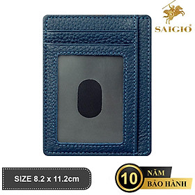 Mua Ví Nữ Mini Đựng Thẻ ATM SLIM, Da Bò Mềm Mại PEBBLE, Kiểu Dáng Nhỏ Gọn - Tiện Dụng, Gồm 8 Ngăn Để Thẻ Và Tiền, Phong Cách Hiện Đại - Trẻ Trung –...