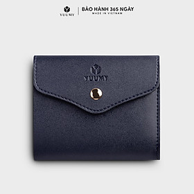 Mua Ví nữ mini nắp cách điệu YUUMY Seasand YV59 - Xanh đen tại LATA OFFICIAL